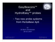 EasyBeacons™ and HydrolEasy™ probes