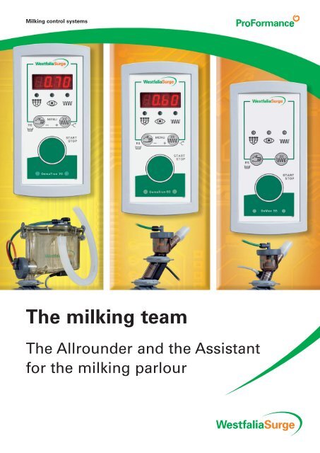 Milking Control Systems - GEA Farm Technologies