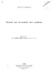 Ossidi ed idrossidi del, cobalto - Giulio Natta