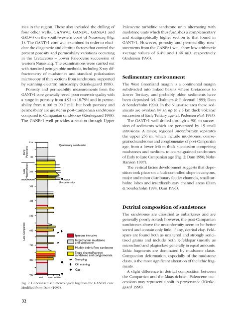 Review of Greenland activities 1997 - Geus