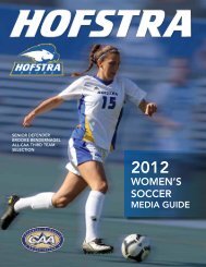 women's soccer - GoHofstra.com