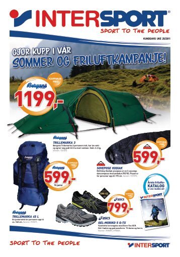 sommer og friluftkampanje! - Intersport Gigant Lade