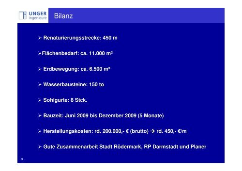 Vortrag 3 Planung, Bau, Bilanz der Renaturierung der Rodau _Wobbe