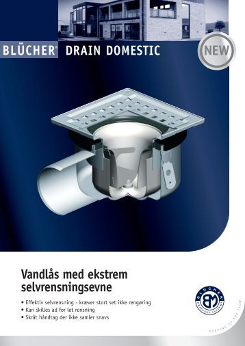 DRAIN DOMESTIC Ny vandlås