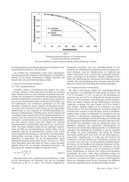 ALLGEMEINE German Journal of Forest Research