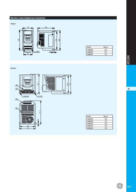 Загрузить файл о продукте в формате PDF - G E Power Controls