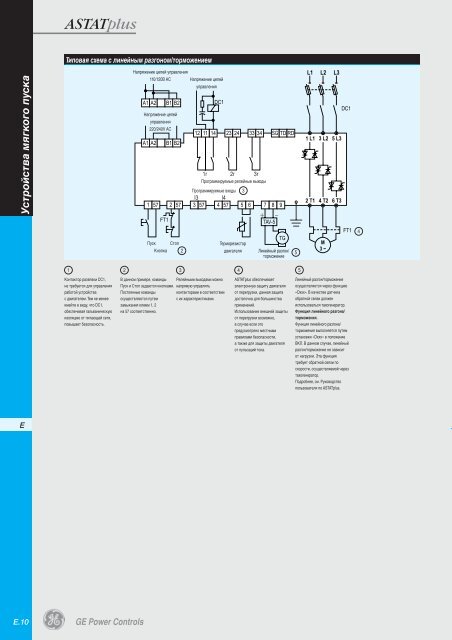 Загрузить файл о продукте в формате PDF - G E Power Controls