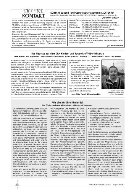 AMTSBLATT - Gemeinde Lichtenau