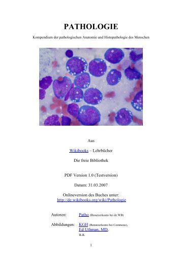 1. Einführung in die Pathologie - Wikimedia