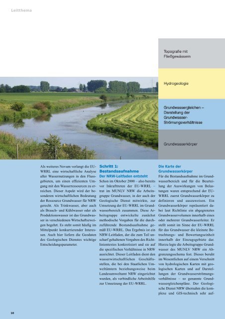 Geo-Informationen für die Wasserwirtschaft - Geologischer Dienst ...