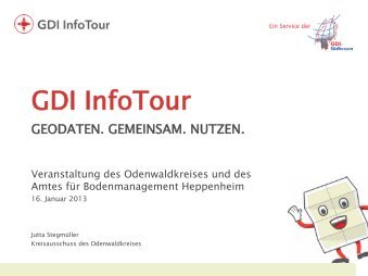 GDI InfoTour - GDI-Südhessen