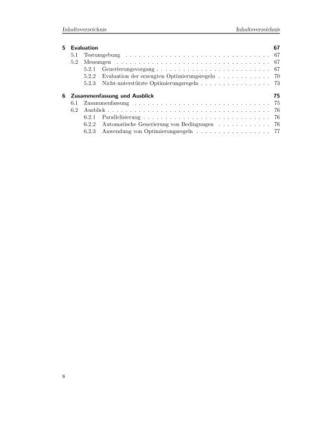 Generierung lokaler Optimierungen - IPD Snelting