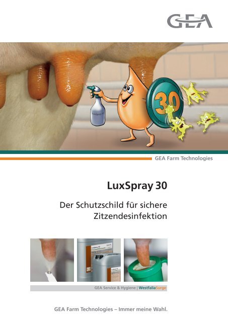 LuxSpray 30 - GEA Farm Technologies