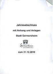 Jahresabschluss - Germersheim