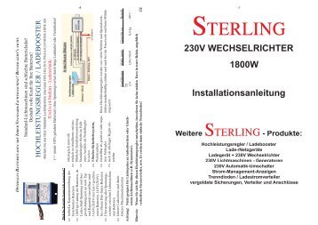 Sterling Power Products