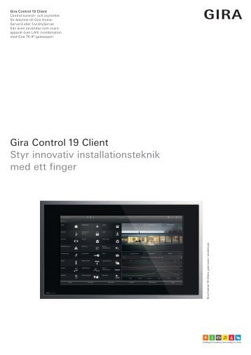 Gira Control 19 Client