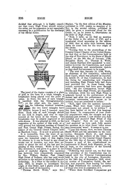 Mackey A G - Encylopedia of Freemasonry - The Grand Masonic ...