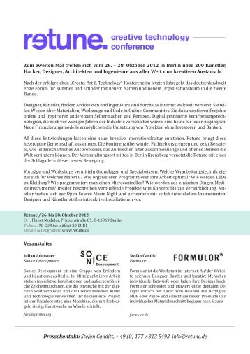 und in der Pressemitteilung (PDF)