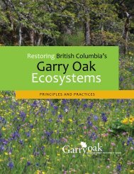 whole book (37 MB PDF) - Garry Oak Ecosystems Recovery Team