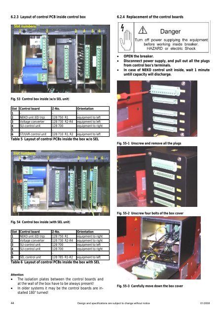 High Speed DC Circuit Breaker - G E Power Controls