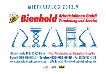 Bienhold-Arbeitsbuehnen-Mietkatalog-2012 - Bienhold ...
