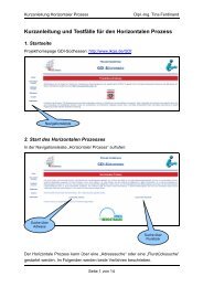 Kurzanleitung und Testfälle für den Horizontalen ... - GDI-Südhessen