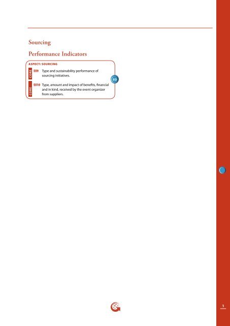 Event Organizers Sector Supplement - Global Reporting Initiative