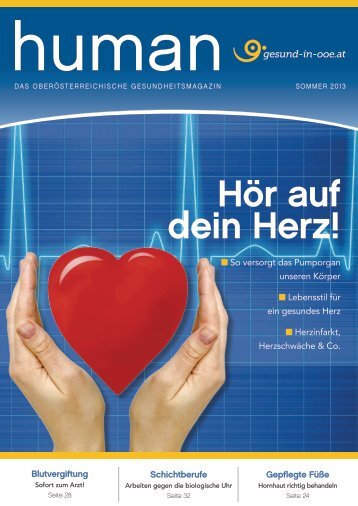 HUMAN Ausgabe 02/2013 - gesund-in-ooe.at