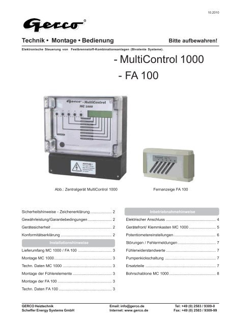 MC 1000 - Gerco