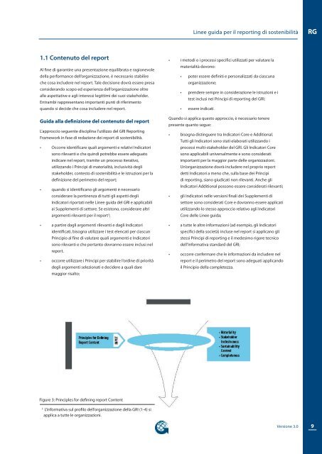 Linee guida per il reporting di sostenibilità - Global Reporting Initiative