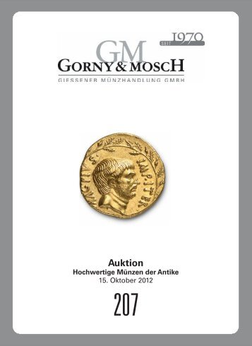 Auktion 207 - Gorny & Mosch GmbH