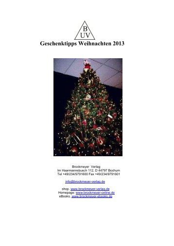 Geschenktipps Weihnachten 2013