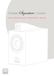 Octave Signature / Octwin - Morel