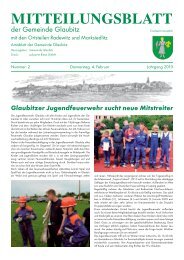 Ausgabe Februar 2010 - Glaubitz