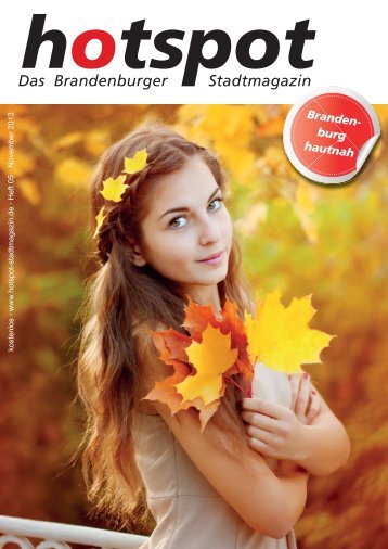 HOTSPOT-Das Brandenburger Stadtmagazin November 2013