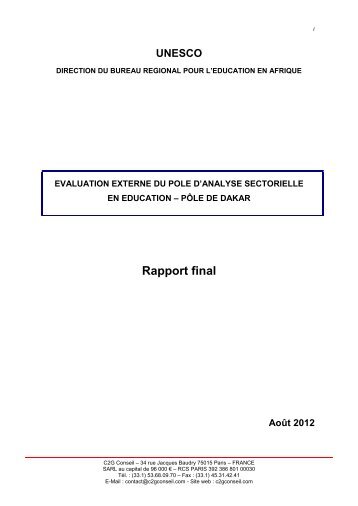 Pôle de Dakar - Global Partnership for Education