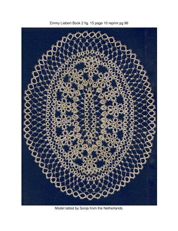 Huge doily from the Emmy Liebert Project