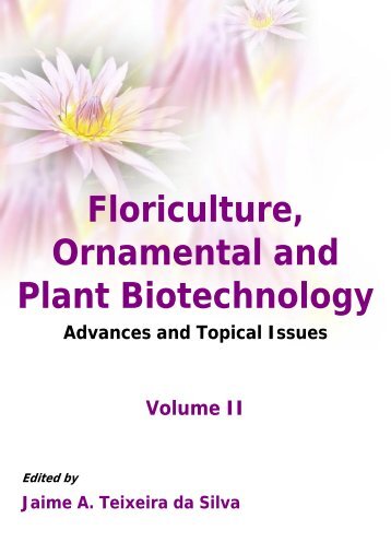 Floriculture, Ornamental and Plant Biotechnology - Global Science ...