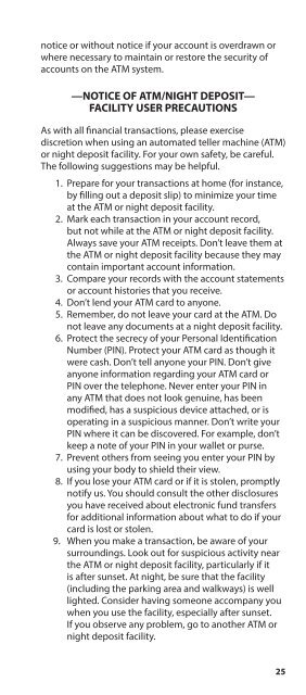 Disclosure of Account Information - The Golden 1 Credit Union