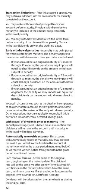Disclosure of Account Information - The Golden 1 Credit Union