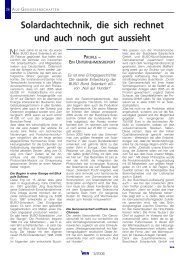 Artikel zu BUSO in WIR 3/2006 - Die Genossenschaften