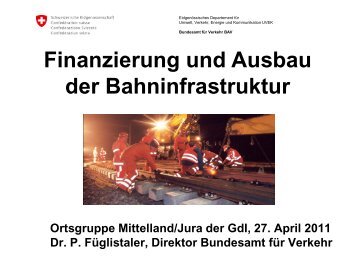 Finanzierung und Ausbau der Bahninfrastruktur FABI - gdi