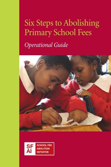 Six Steps to Abolishing Primary School Fees - Global Partnership for ...