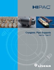 Cryogenic Pipe Supports