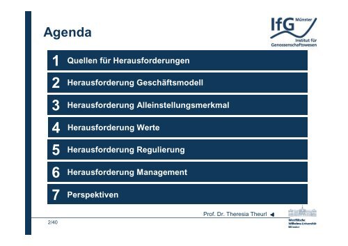 Vortrag Prof. Dr. Theresia Theurl.pdf - Die Genossenschaften