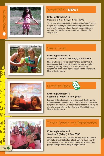 to download the 2013 Resident Camp Guide - Girl Scouts Heart Of ...