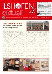 Ausgabe 4/2013 - Gewerbeverein-ilshofen.de