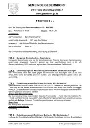 Datei herunterladen (334 KB) - .PDF - Gemeinde Gedersdorf