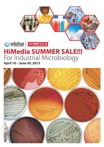 HiMedia SUMMER SALE!!! For Industrial Microbiology - Gibthai
