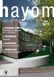 hayom30 - Communauté Israélite Libérale de Genève